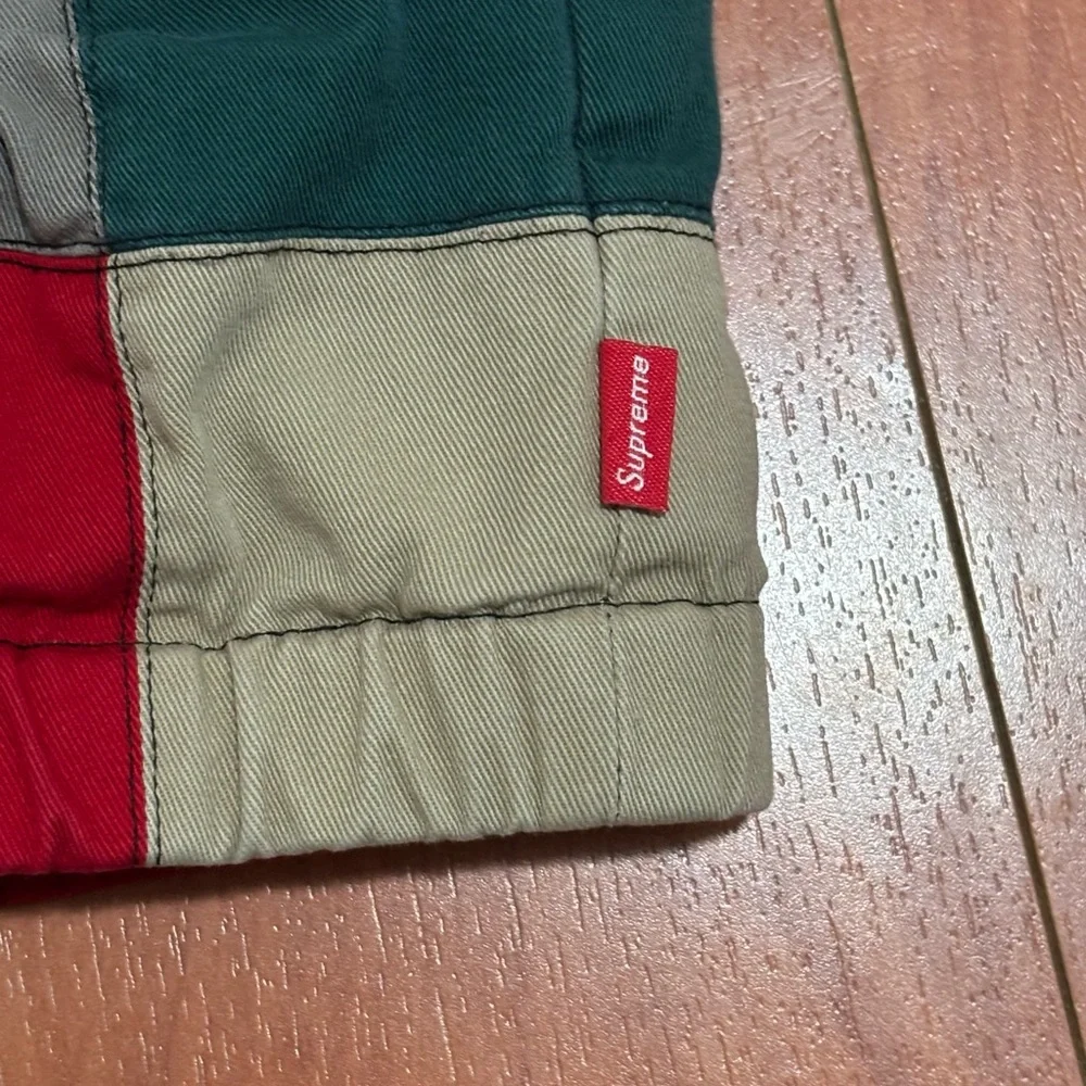 Supreme SS19 Men's Multicolor Patchwork Harrington Jacket - Picture 4 of 10